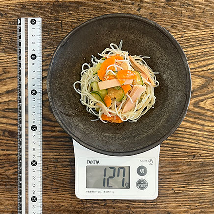 中皿1皿分の春雨の和え物
