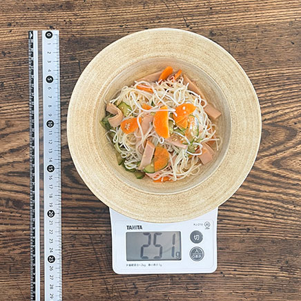 大皿1皿分の春雨の和え物