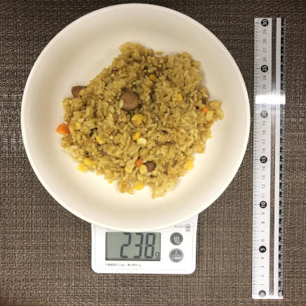 中皿1皿・1人前のカレーピラフ