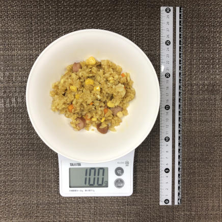 100g分のカレーピラフ