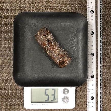 18cmパウンドケーキ型8等分の豆腐ブラウニー