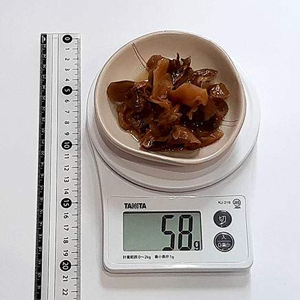 小皿1皿分のザーサイ炒め