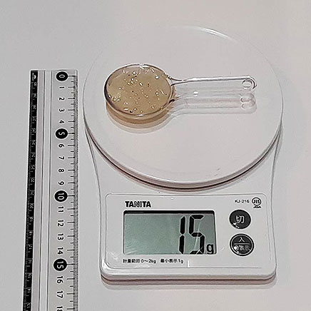 大さじ1のライムドレッシング