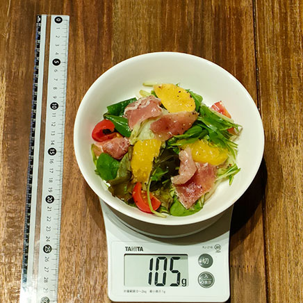 小鉢1杯分の夏みかんサラダ