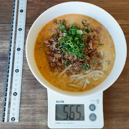 丼1杯分・1人前の冷やし担々麺