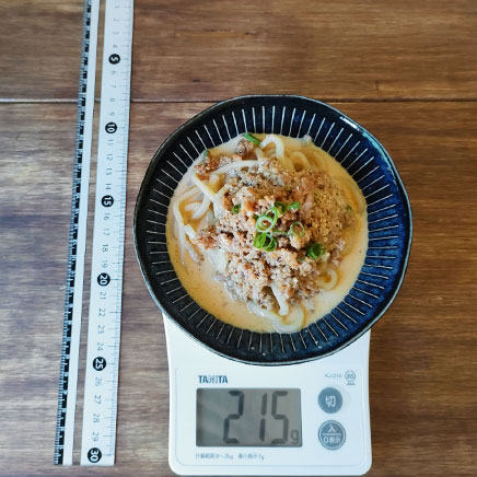 深皿（小）1皿分の冷やし担々麺