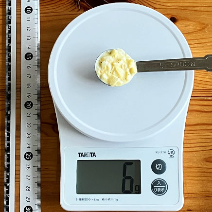 小さじ1杯分のらっきょうタルタルソース