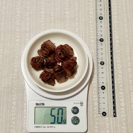 豆皿1皿分の砂肝の塩焼き