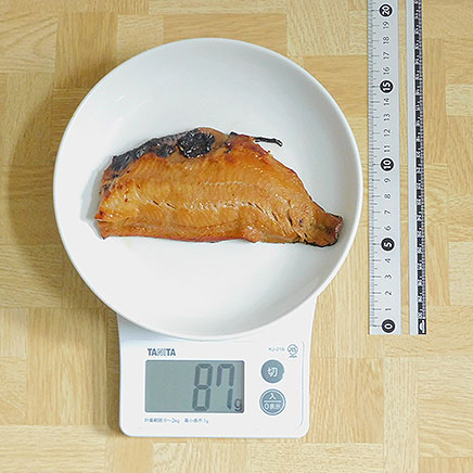 半身一枚分のほっけのみりん干し