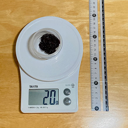 食パン1枚分のマシュマロトーストに使用したブルーベリージャム