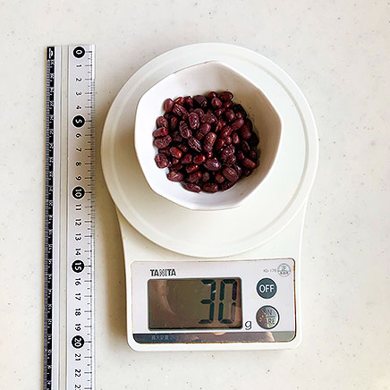 小鉢1杯分の小豆のマリネ