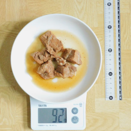 小皿1皿分の牛肉の角煮