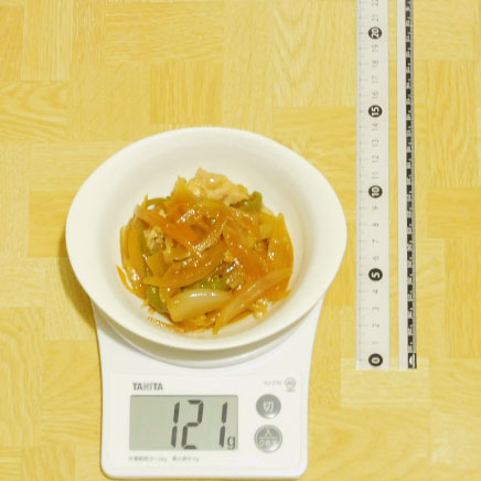 小鉢1杯分の豚肉の南蛮漬け
