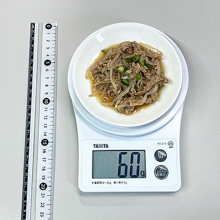 小皿1皿分のもやしとツナの和え物