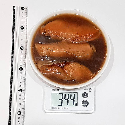 3切れ分のの鮭の煮付け