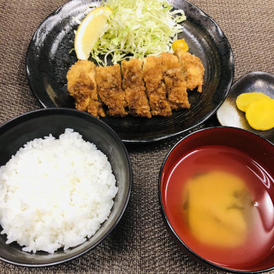 チキンカツ定食