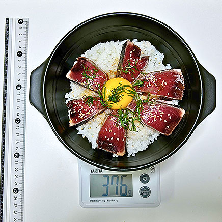 丼1杯・1人前のかつお丼