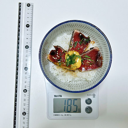 小丼1杯分のかつお丼