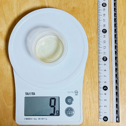 小鉢1杯・1人前のバレンシアオレンジゼリーに使ったはちみつ