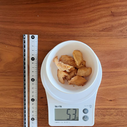 小鉢1杯分のささみの甘辛煮