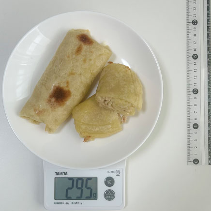 2個分のツナのブリトー