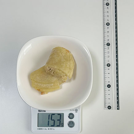 1個分のツナのブリトー