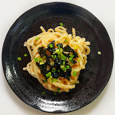 明太子焼きうどん