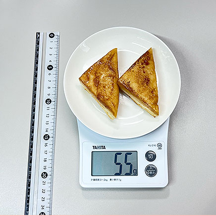 1/2枚分のはんぺんのバター焼き