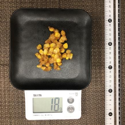 1個分の揚げとうもろこし