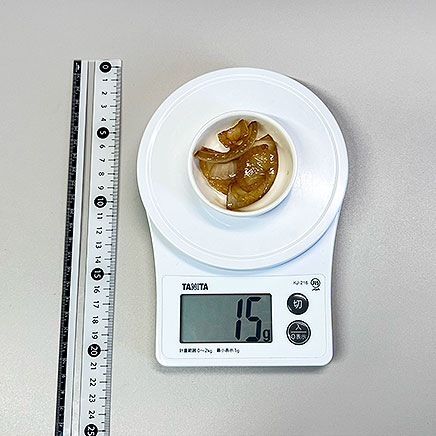 豆皿1皿分の玉ねぎのバター炒め