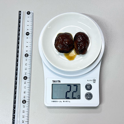 小皿1皿分のしいたけの甘辛煮