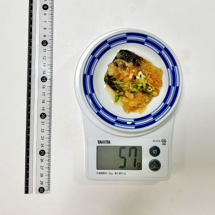 小皿一皿分の鯖のみぞれ煮