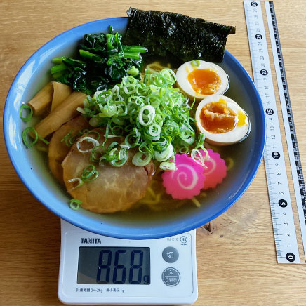 丼1杯分の生姜ラーメン