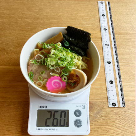 小丼1杯分の生姜ラーメン