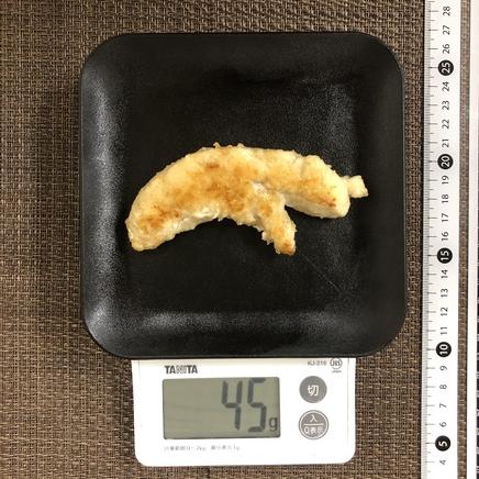 ささみ1本分のささみのソテー