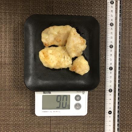 1/2人前の鶏胸肉のチーズ焼き