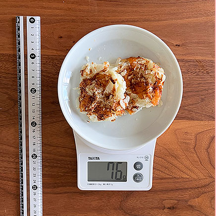 中皿1皿分のキャベツのチーズ焼き
