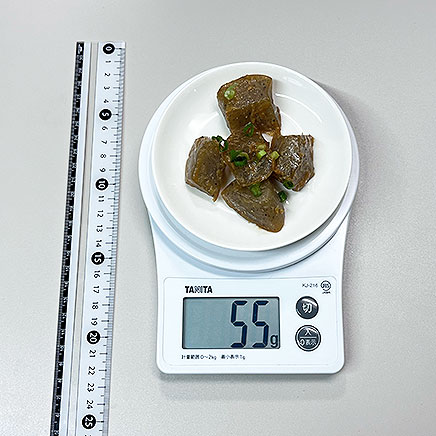 小皿1皿分のこんにゃくの味噌煮