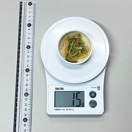 豆皿1皿分のしらたきの酢の物