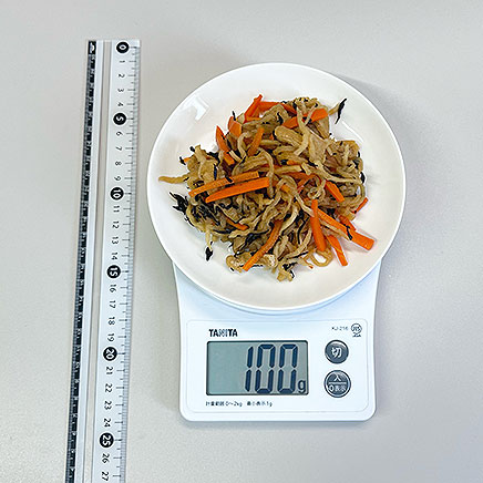 小皿1皿分のひじきと切り干し大根の煮物