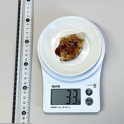 1/2切れ分のメカジキのステーキ