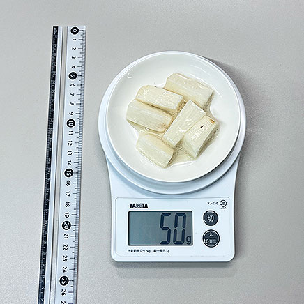 小皿1皿分の長芋の酢漬け