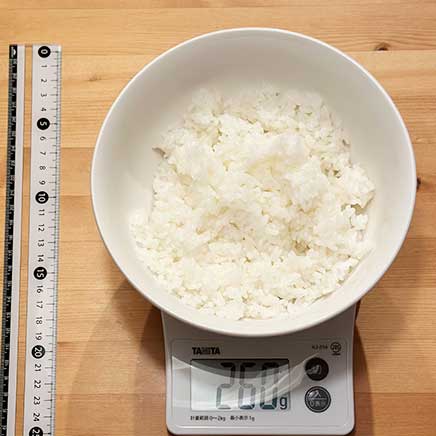丼1杯分の酢豚丼に使ったご飯