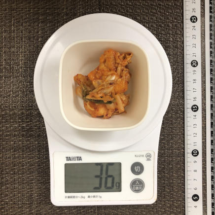 小鉢1杯分の鶏胸肉のキムチ炒め