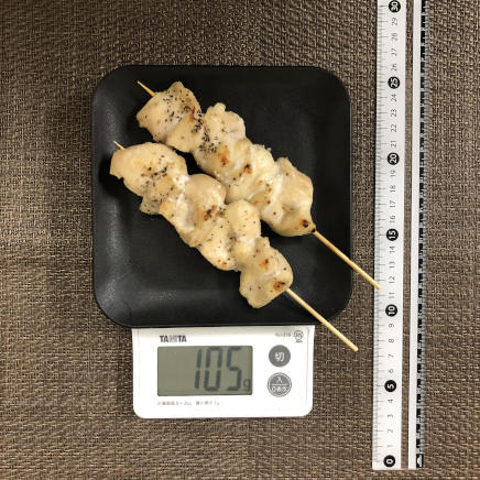 焼き鳥 1 本 人気 何 グラム