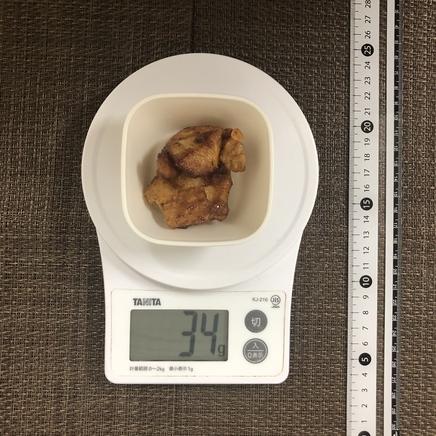 小鉢1杯分の鶏胸肉の唐揚げ