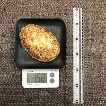 鶏胸肉の豆腐ハンバーグ1個分