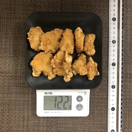 中皿1皿・1人前の鶏胸肉の竜田揚げ