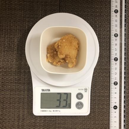 小鉢1杯分の鶏胸肉の竜田揚げ