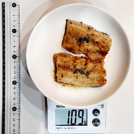 2切れ分のほっけのムニエル